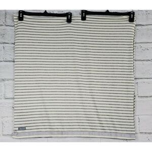 Nuroo Gray White Gray striped Multi Use Breastfeeding Scarf